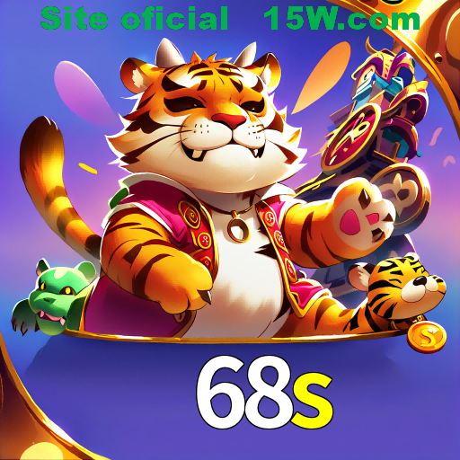 Imagem promocional da 68s mostrando a plataforma e suas vantagens